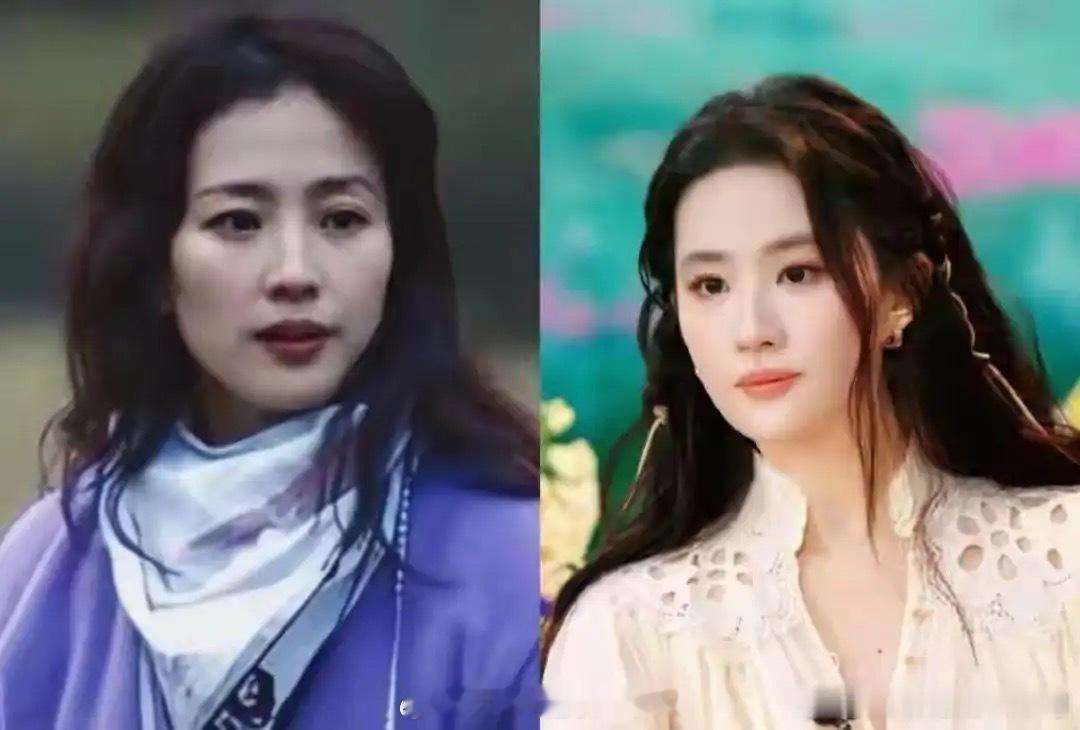 刘亦菲我没有遗传到位我的车友神仙姐姐太谦虚了，不过这家族确实代表不同年代的美