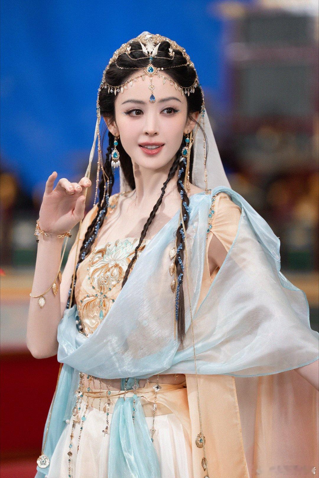 娜扎真的是仙女颜值吧