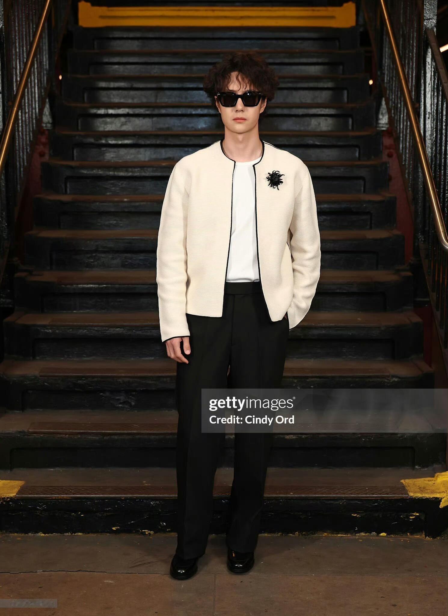 王一博辛芷蕾看秀G社生图