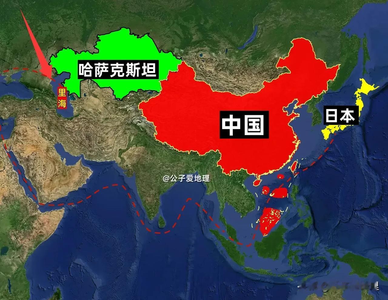 哈萨克斯坦的稀土，为何绕不开中国？黑海一声爆炸，远在内陆的哈萨克斯坦惊出一身冷