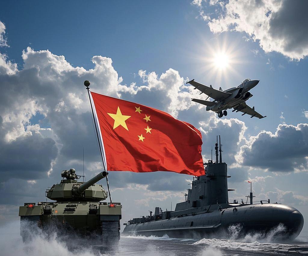 🐼中国想要超越美国，第一个要超越的，一定是军事。如果军事没超过，经济先上去