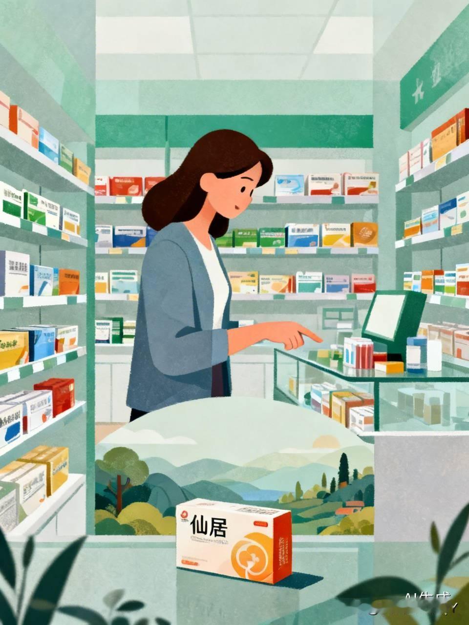 女子来到药店，跟女店员说：“帮我拿个药吧。”女店员一脸疑惑地问：“你要什么药啊