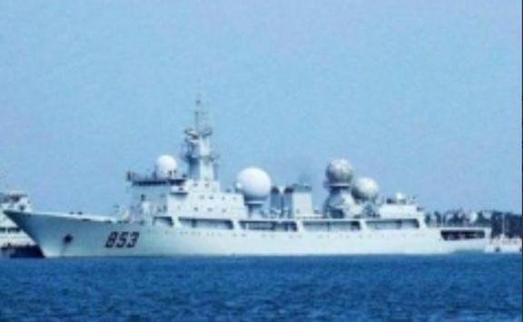 中国815电子侦察船，为何各国不能攻击它，应该说不敢攻击它，这船看上去没啥火力，