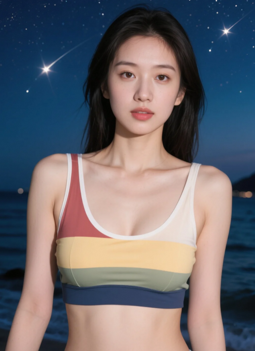潮声缝流星，我缝进你眼底