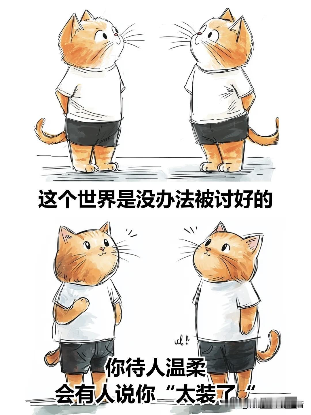 治愈漫画I最舒服的关系，是不必讨好暖心治愈漫画治愈系图漫画日常治愈漫画