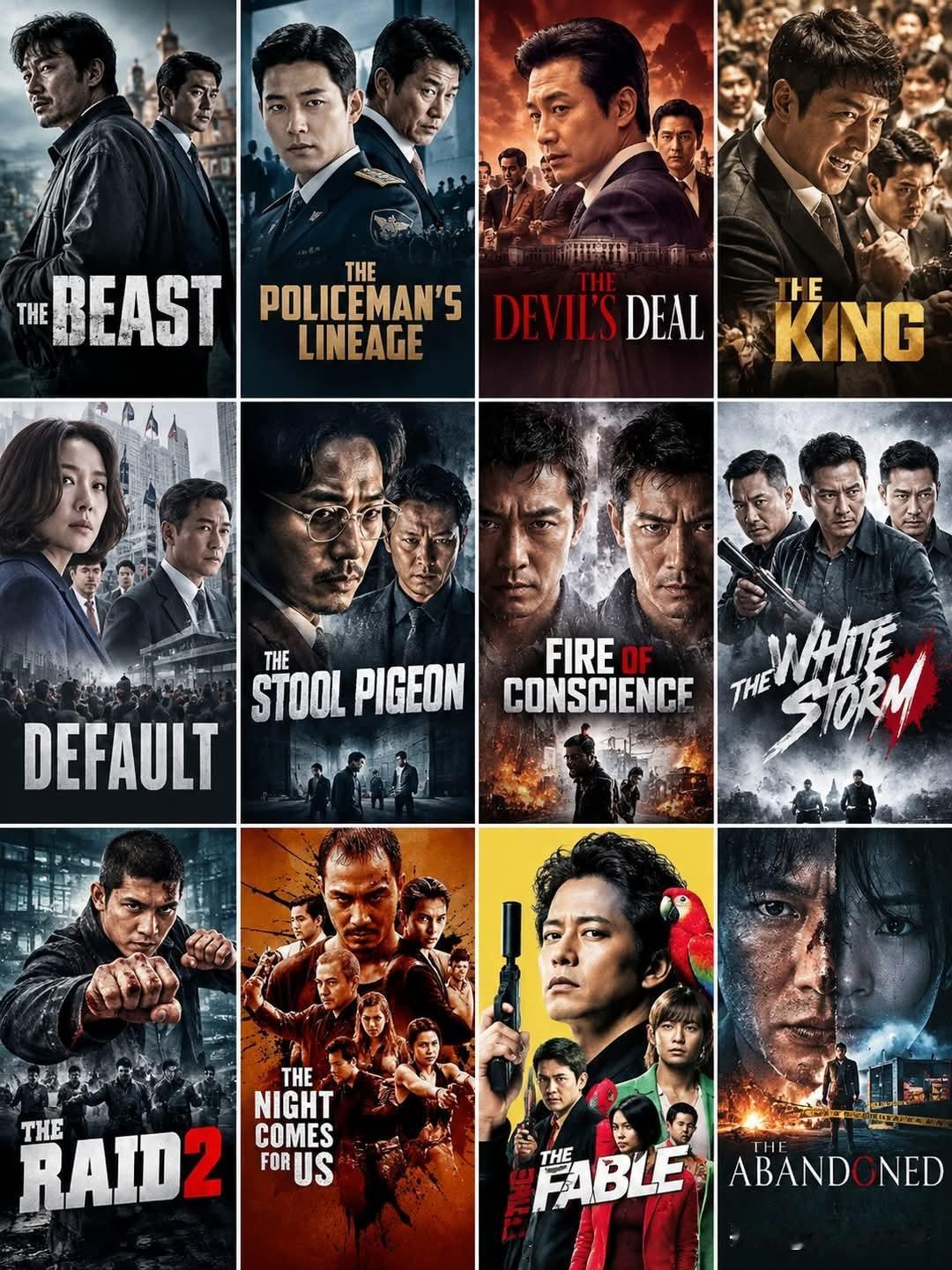 🍿电影狂热：多国犯罪悬疑惊悚片12部扣人心弦的悬疑佳作，充斥着隐秘身份