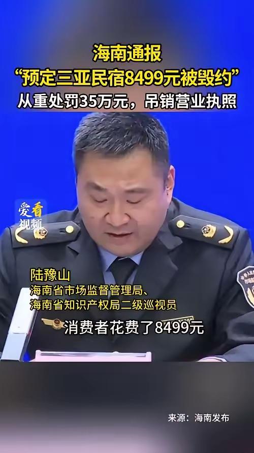 这就是玩不起的代价！海南民宿老板临时毁约想赚暴利，结果直接亏到哭！男子提前