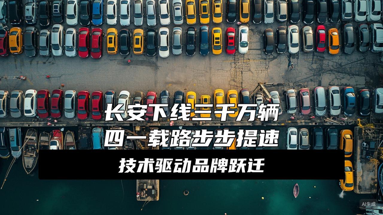 突破3000万辆中国长安汽车跑出中国汽车制造加速度炸裂！中国长安汽车刚跑出了
