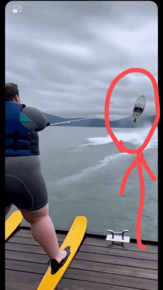 小船被她拽翻了！