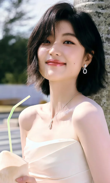 有一件事情。我一直想不明白。为什么孙千这张脸，在国内被吐槽不够精致，到了海外却被夸成原生态的高级美，