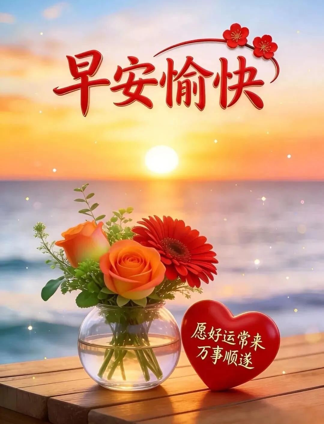 ❤️²⁰²⁶/₀₃.₂₉🍒早安！周末愉快❤️🌸春深似海，岁月向暖。把烦