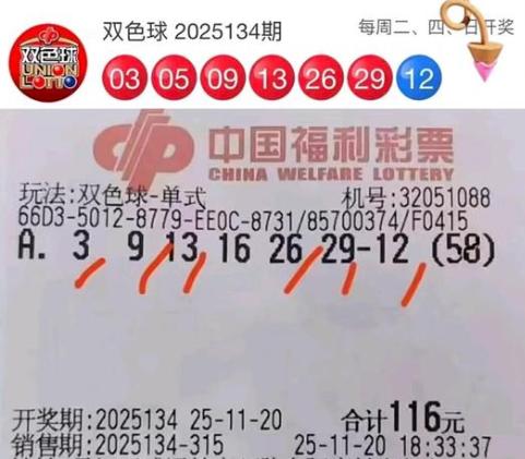 2.9亿巨奖擦肩而过[捂脸哭][捂脸哭]彩友晒58倍双色球单挑号中5+1，只要全中就