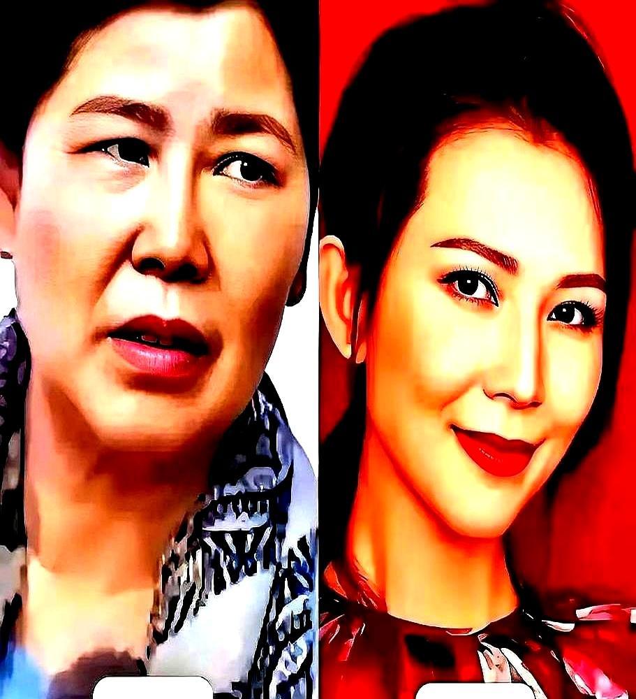 别再盯着豪门的肚子了，顶流玩法早就变了。55岁的李嘉欣，把头发染成一头金灿