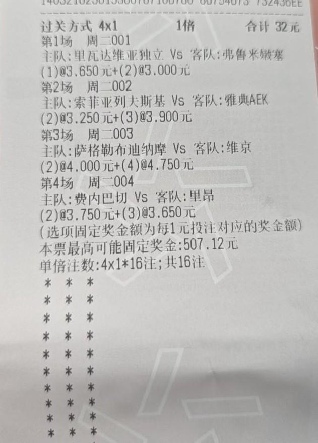 猜“总进球数”和“猜比分”的彩票分别来一张！大家觉得靠不靠谱？现在情况就是，如