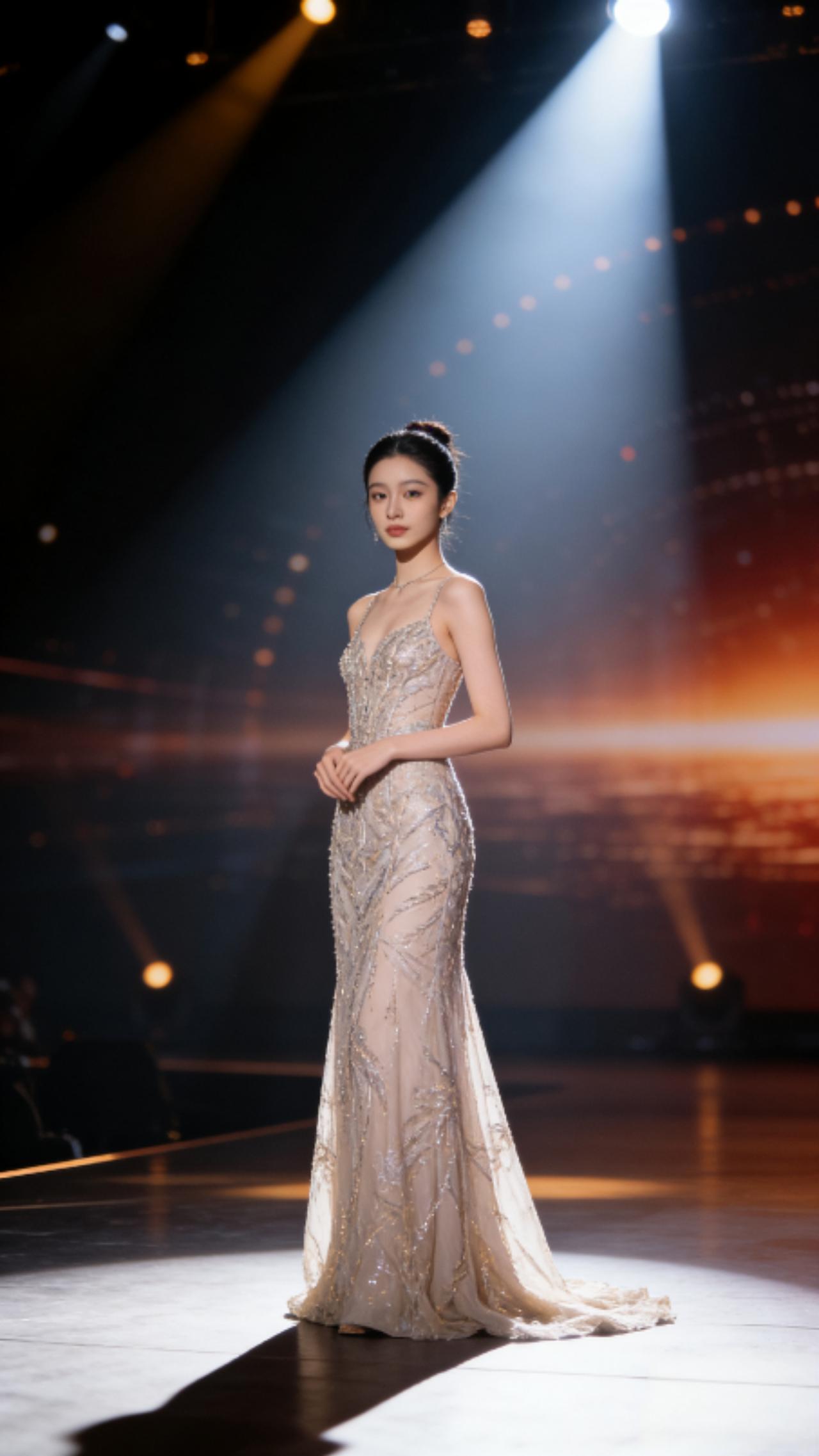 刘浩存颜值太权威！淡颜原生脸扛打，内娱独一份清透美感近期，刘浩存凭借稳定出