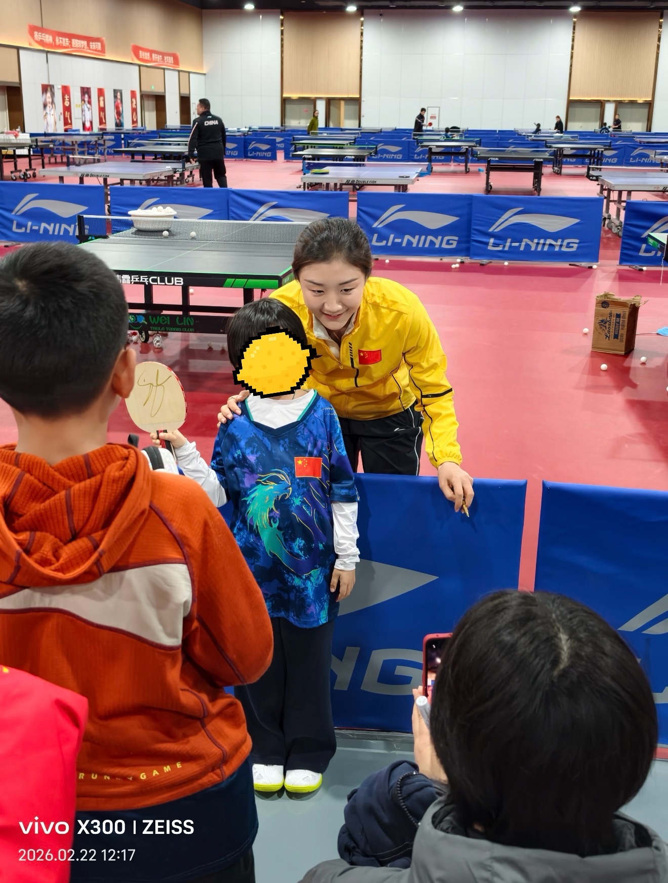 📸：乖乖合照的宝宝陈梦