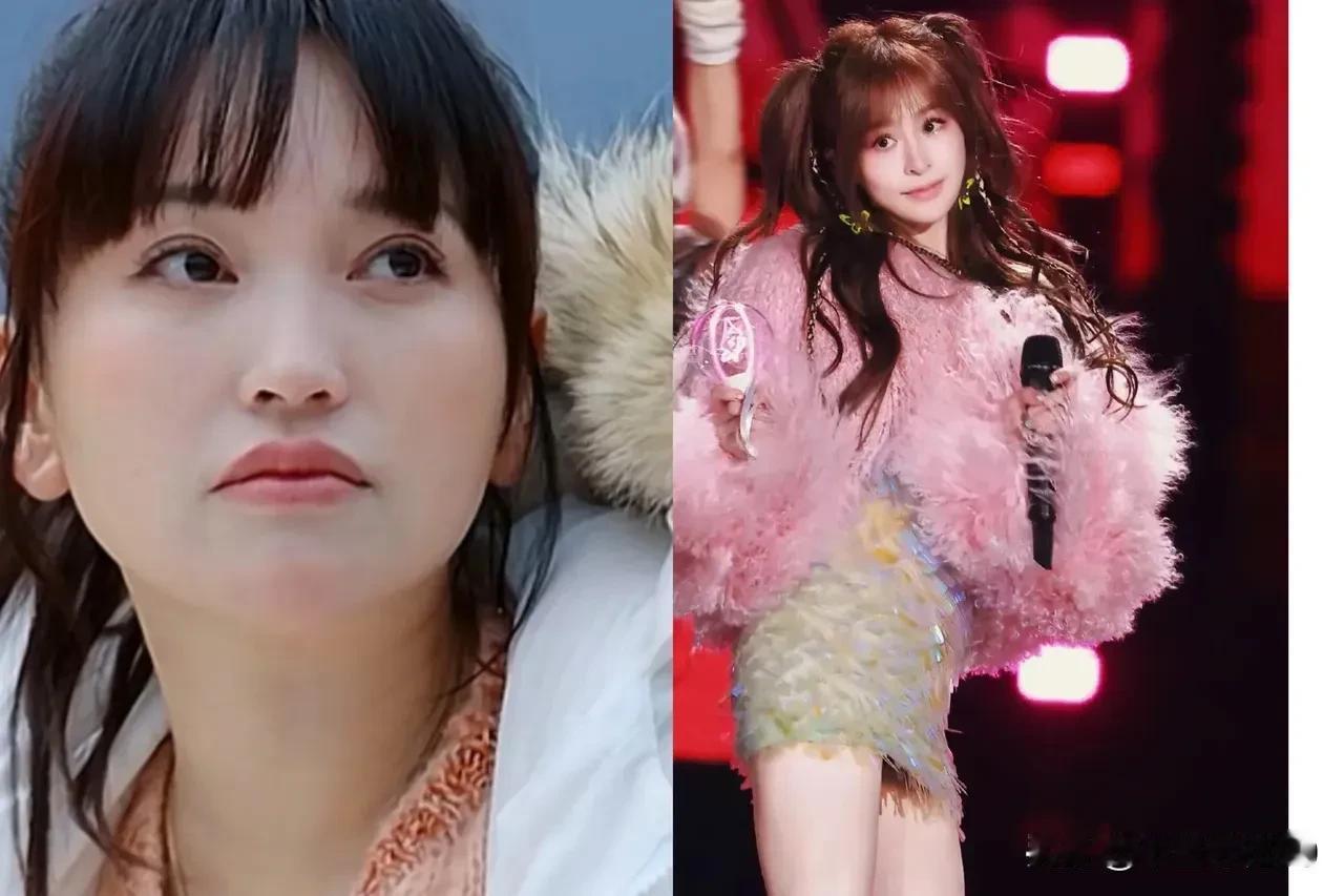 王心凌跟金莎，都是40多岁一个是真嫩，一个是装嫩。