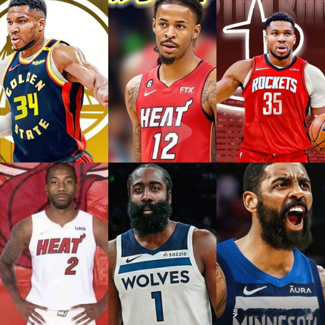 又到了交易流言满天飞的时候首先最大的鱼非字母哥莫属，一会说要去勇士一会又说