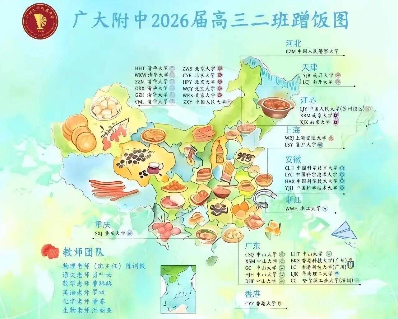 谁是今年广东高考的“神仙班级”？广大附中高三（2）班看过来！第一，2026年