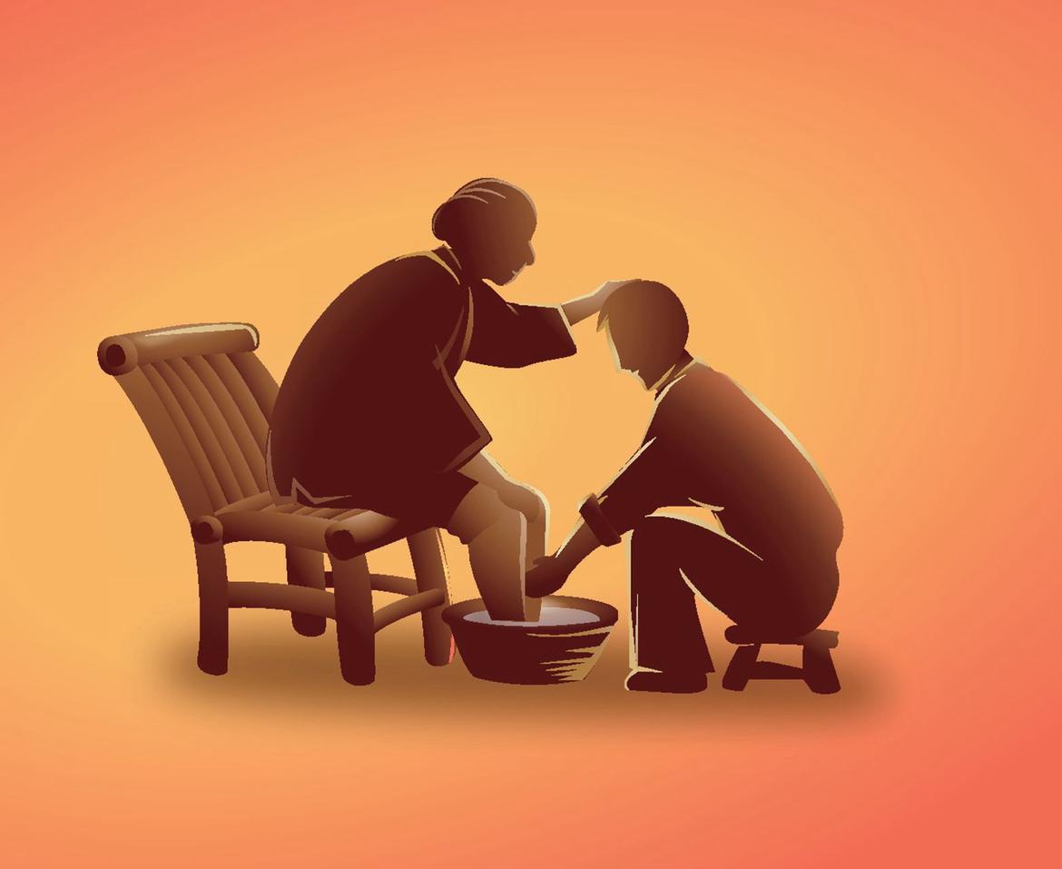 一段特别扎心的话：“只要你守过病重的父母一夜，不用多，就连续7天。你会明白，所谓