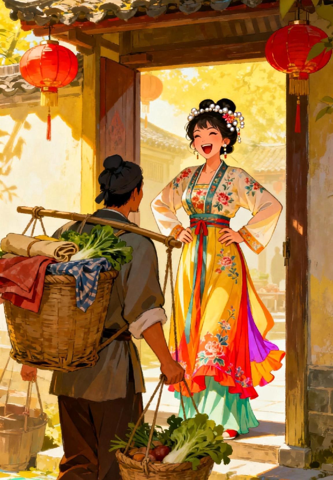 古人的情感和智慧：宋朝年间，汴梁城里有个卖油的王二哥，人老实巴交，就是有点惧内