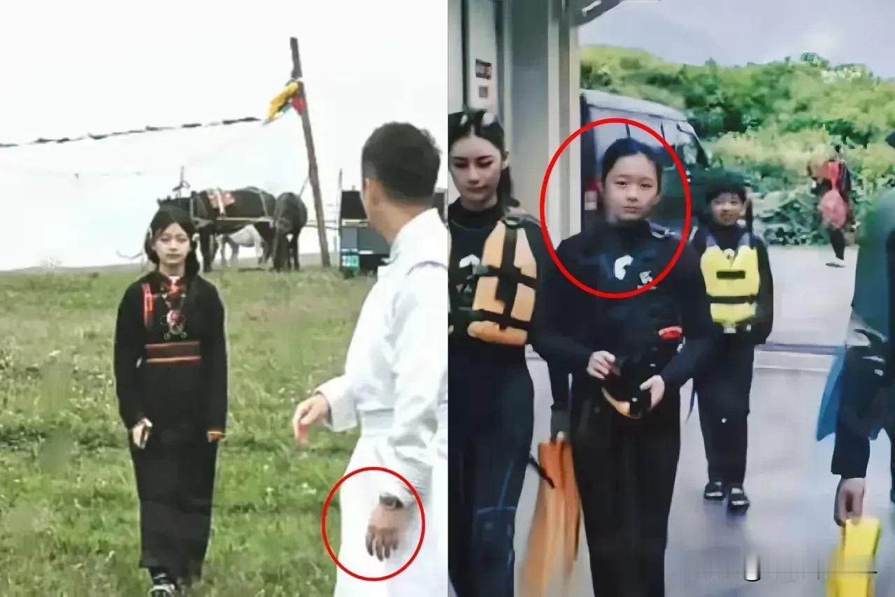 当大S的女儿小玥儿终于露出真面目，很多人不由得又联想到小S的女儿们，这差别可真是