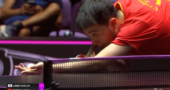 图图也没有创造出奇迹，最终以1:3输给了韩国选手张禹珍，无缘16强。这样国乒参加