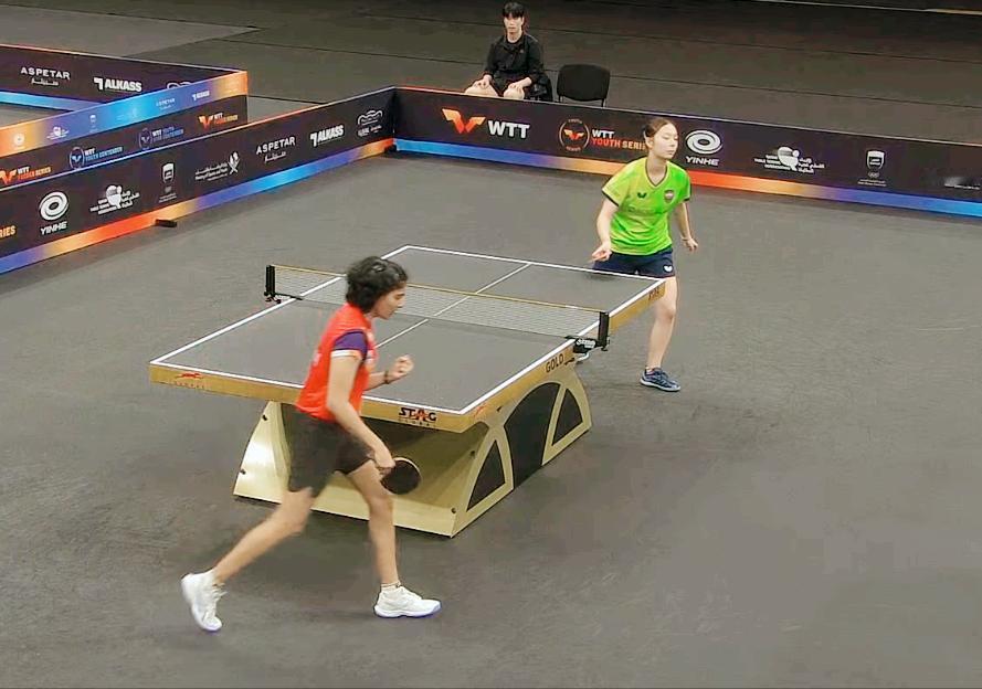 我去！19岁印度黑马瓦尼闯入决赛了！将迎战国乒削球手杨屹韵！这次瓦尼表现出