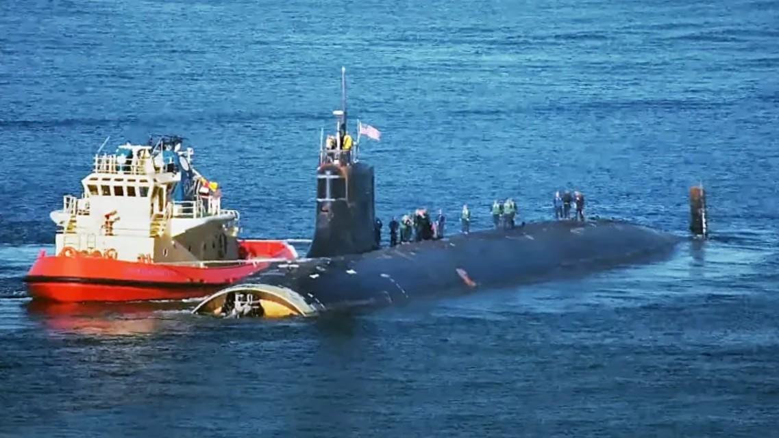 美军这次损失大了，“海狼”核潜艇南海撞山刚修好就退役，上百亿美元打水漂！“康