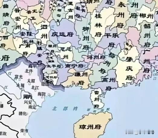 广西部分人为什么还是很喜欢沉浸在古代州府划分地区的时候？一想到地域，部分人总觉