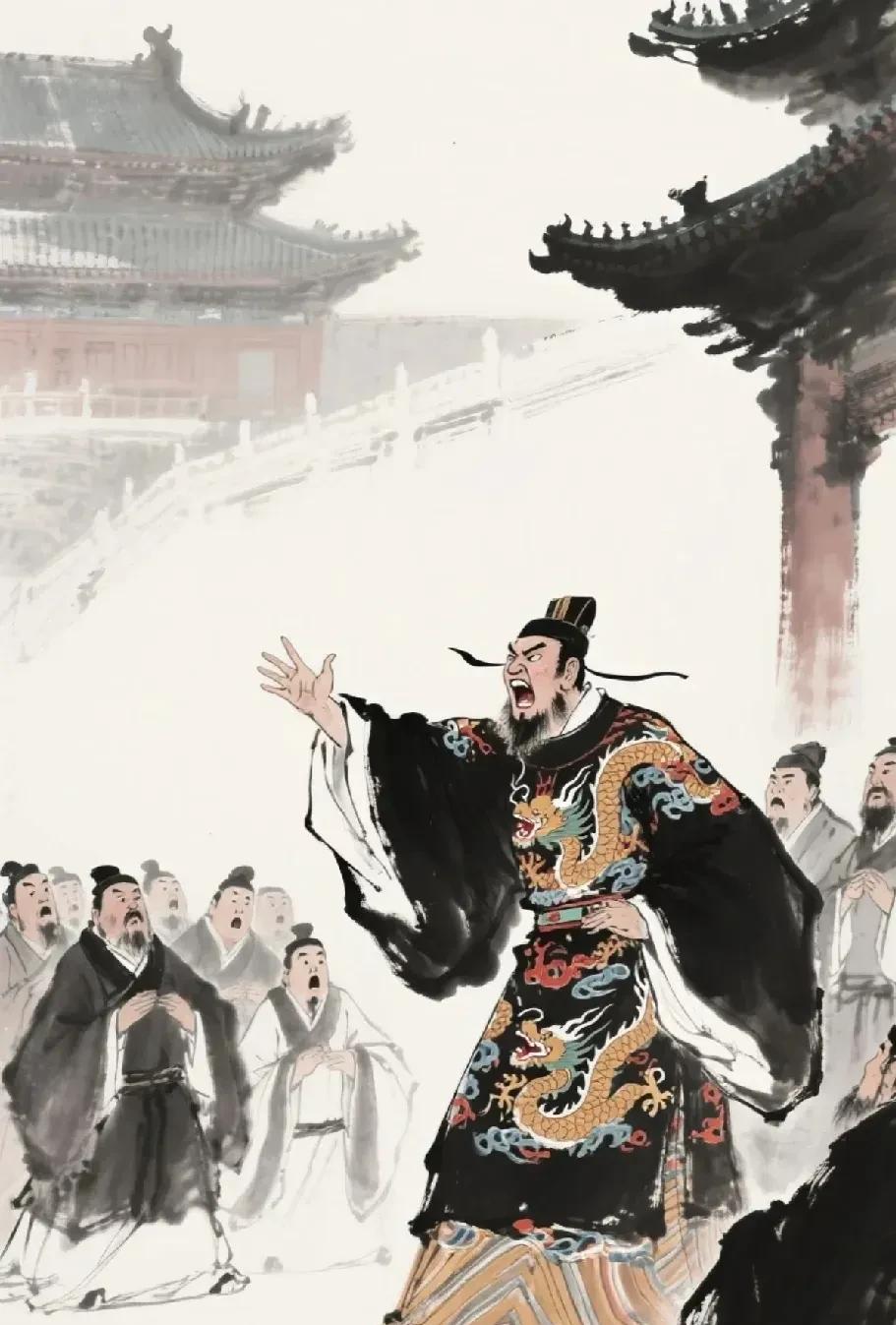 朱元璋盯着奏折，突然压低声音对刘伯温道：“刘爱卿，马皇后近来屡屡阻挠新政，你可有
