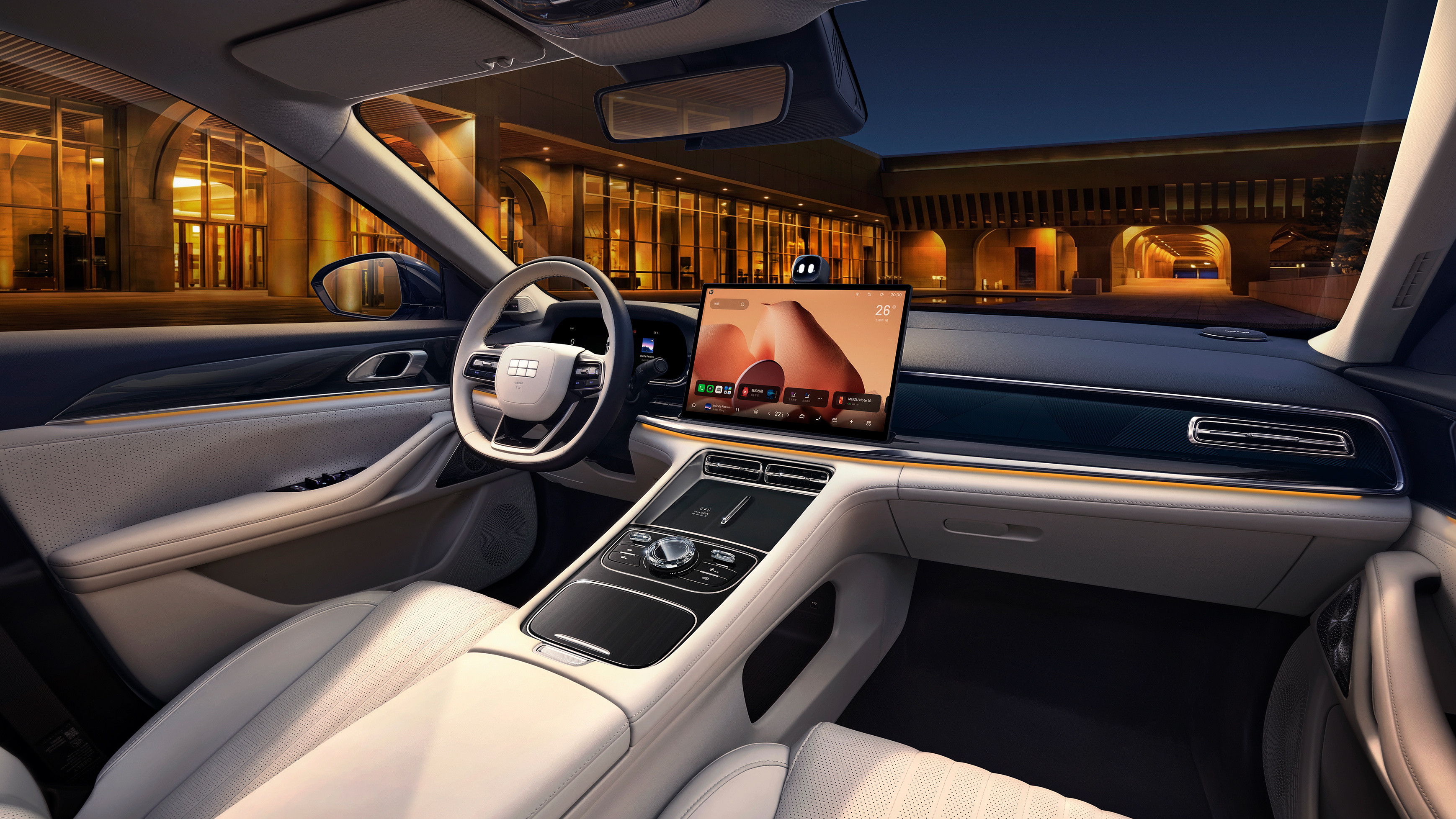 吉利银河星耀7官图曝光，第一印象是：这气场，对得起“杭州湾7系”这个称呼。它不仅