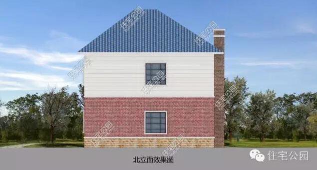 10X10米农村别墅, 方正户型 23万搞定