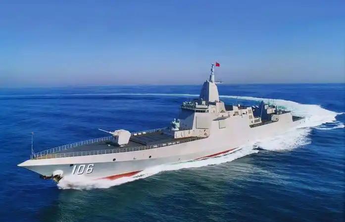 如果美国用上百架无人机攻击055，那055能生存下来么？就这么说吧，055的电子