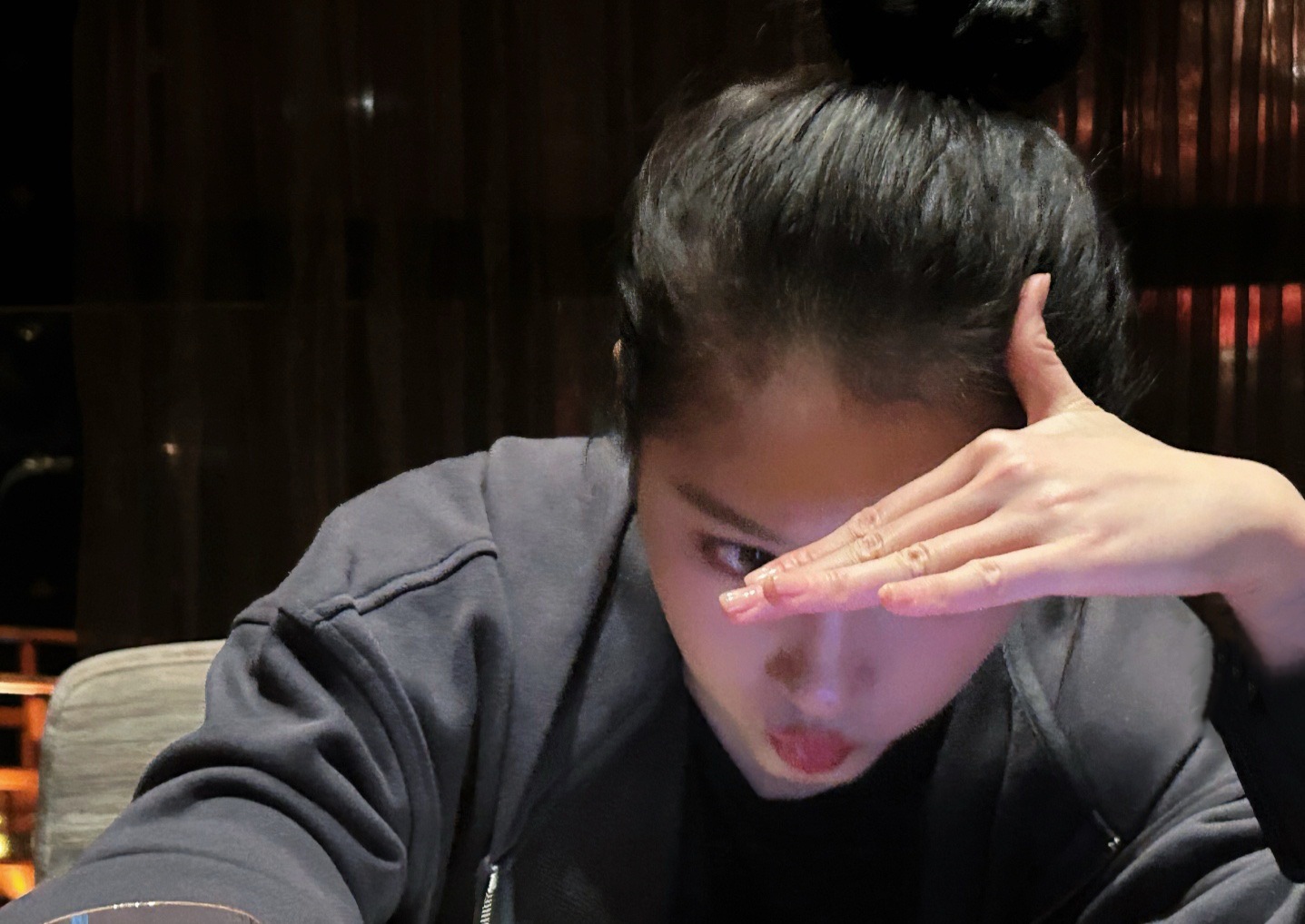 关晓彤关晓彤不用吓唬我我可以自己哭晚安