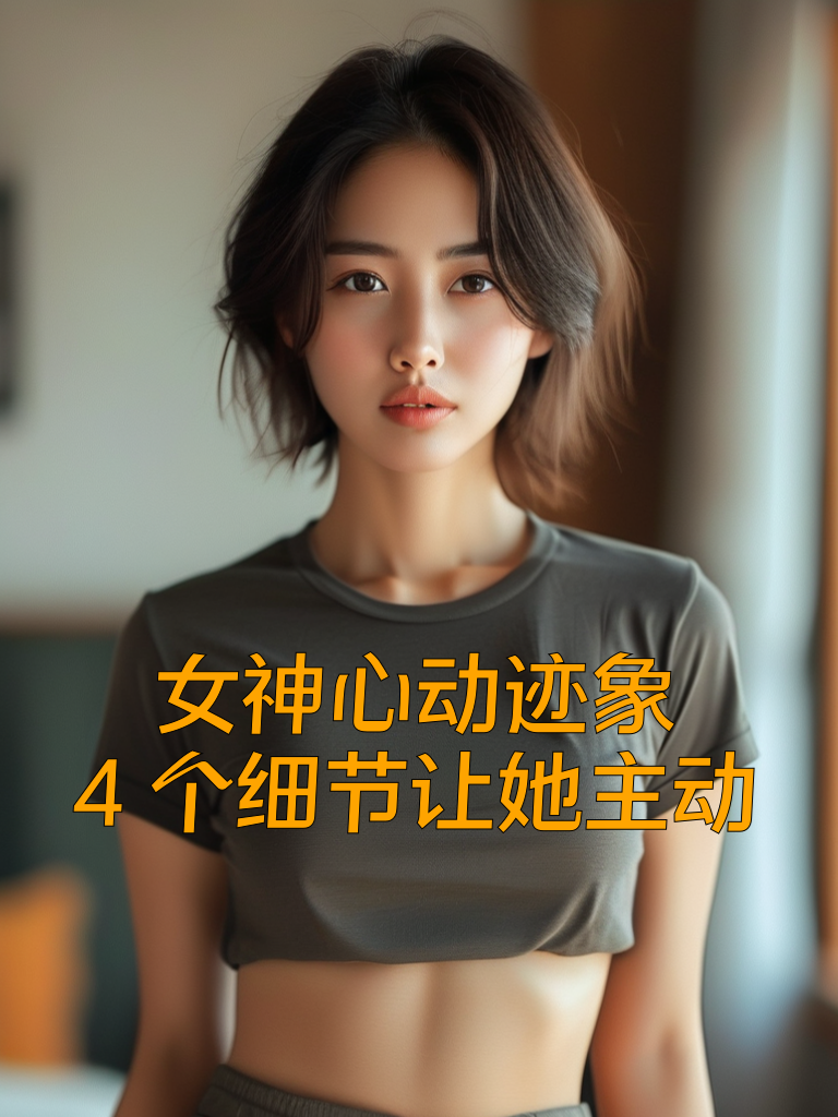 女神心动迹象，4个细节让她主动