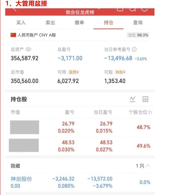 破案了，大曾子没去螳螂，而是打了个板，还去了光通信！网友通过持仓最终算出，大曾子