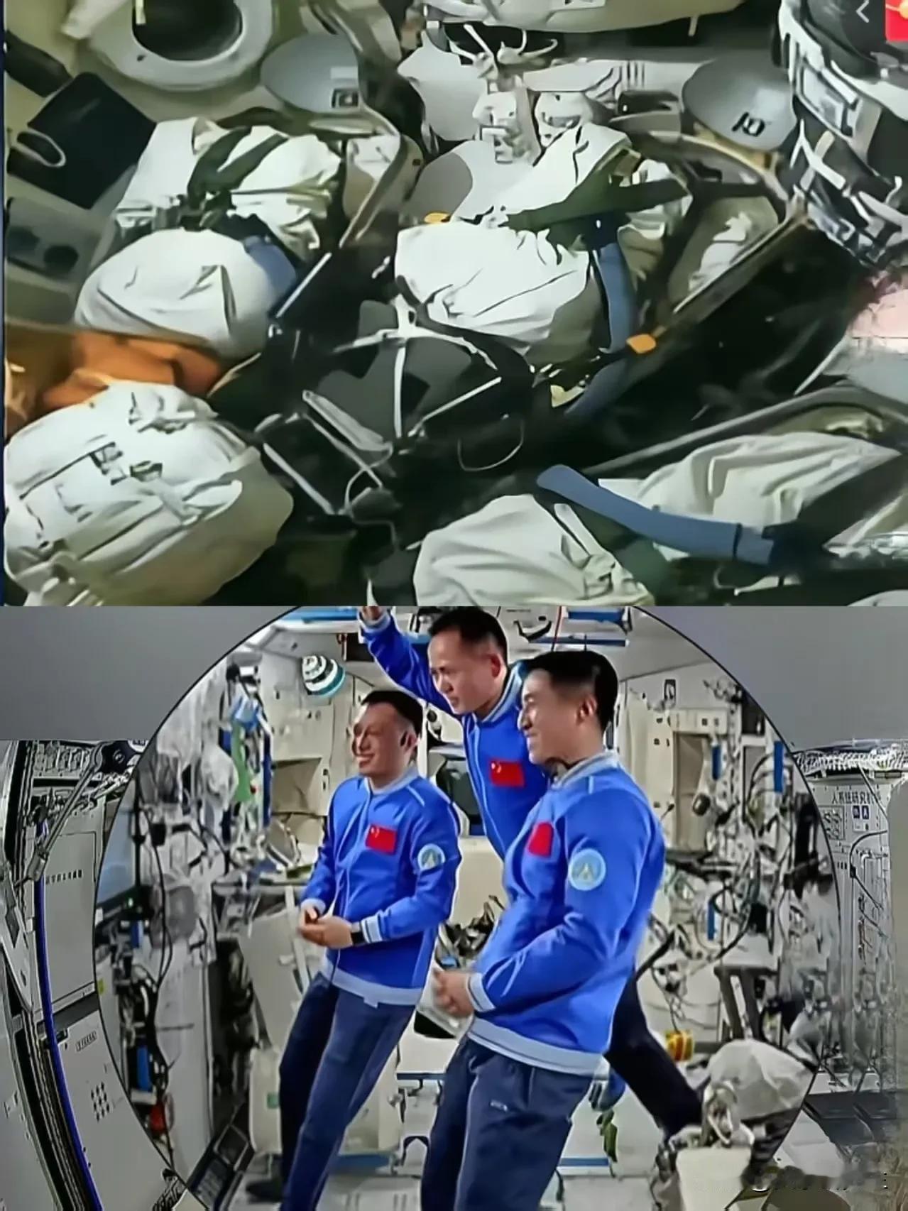 神舟二十二号这趟上去，空间站里的航天员肯定乐坏了。他们算是赶上好时候了，平白