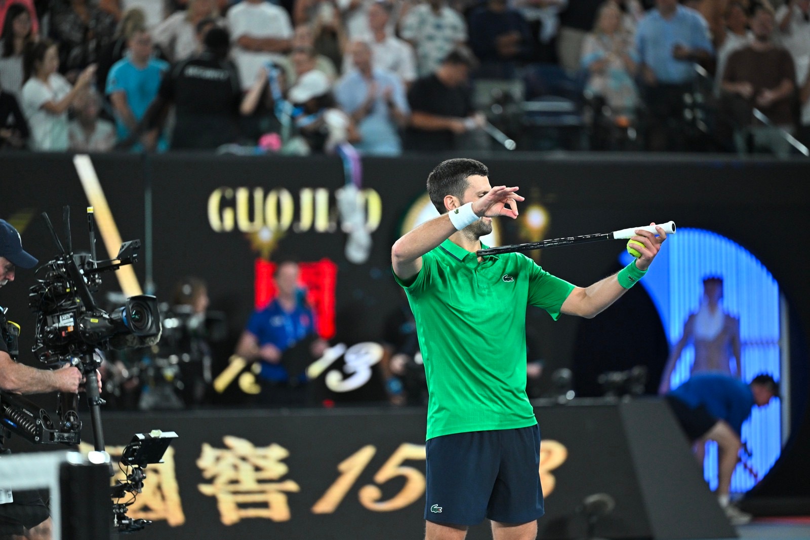 38岁的德约科维奇，目前在本届澳网完成职业生涯:澳网💯胜✔️大满贯4️⃣0️⃣