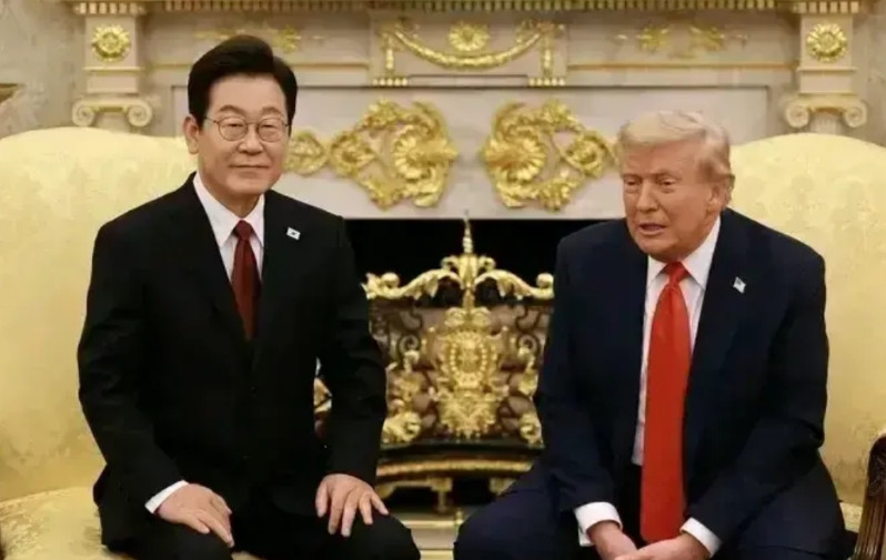 李在明的访美是徒劳的！就在韩国总统完成白宫首访后，现代汽车在美国佐治亚州的一