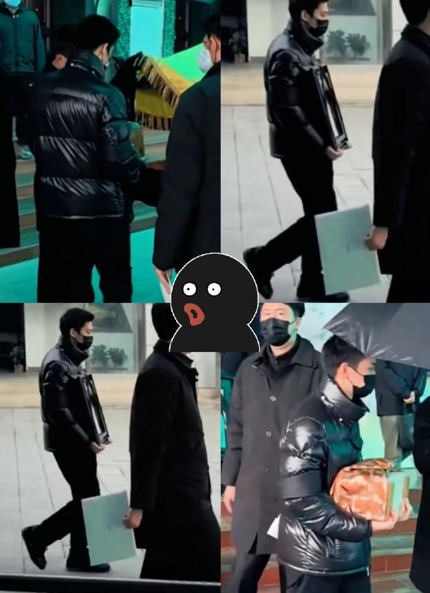 何晴追悼会现场最让人揪心的一幕出现了不是她的遗像出现那一刻，而是她的儿子捧着