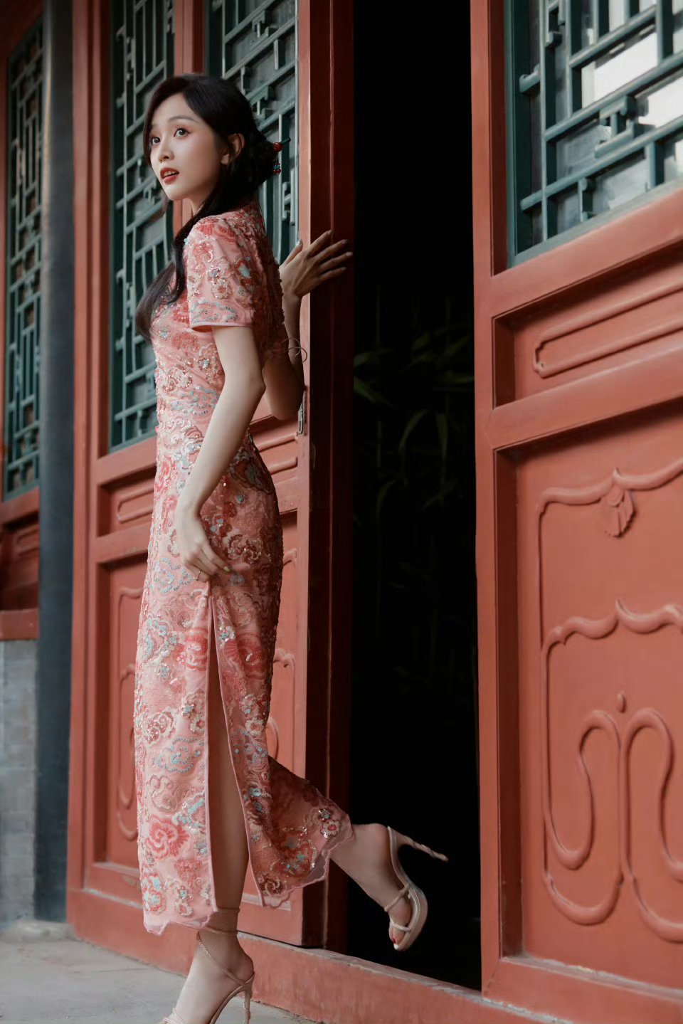 吴宣仪旗袍美人吴宣仪吴宣仪