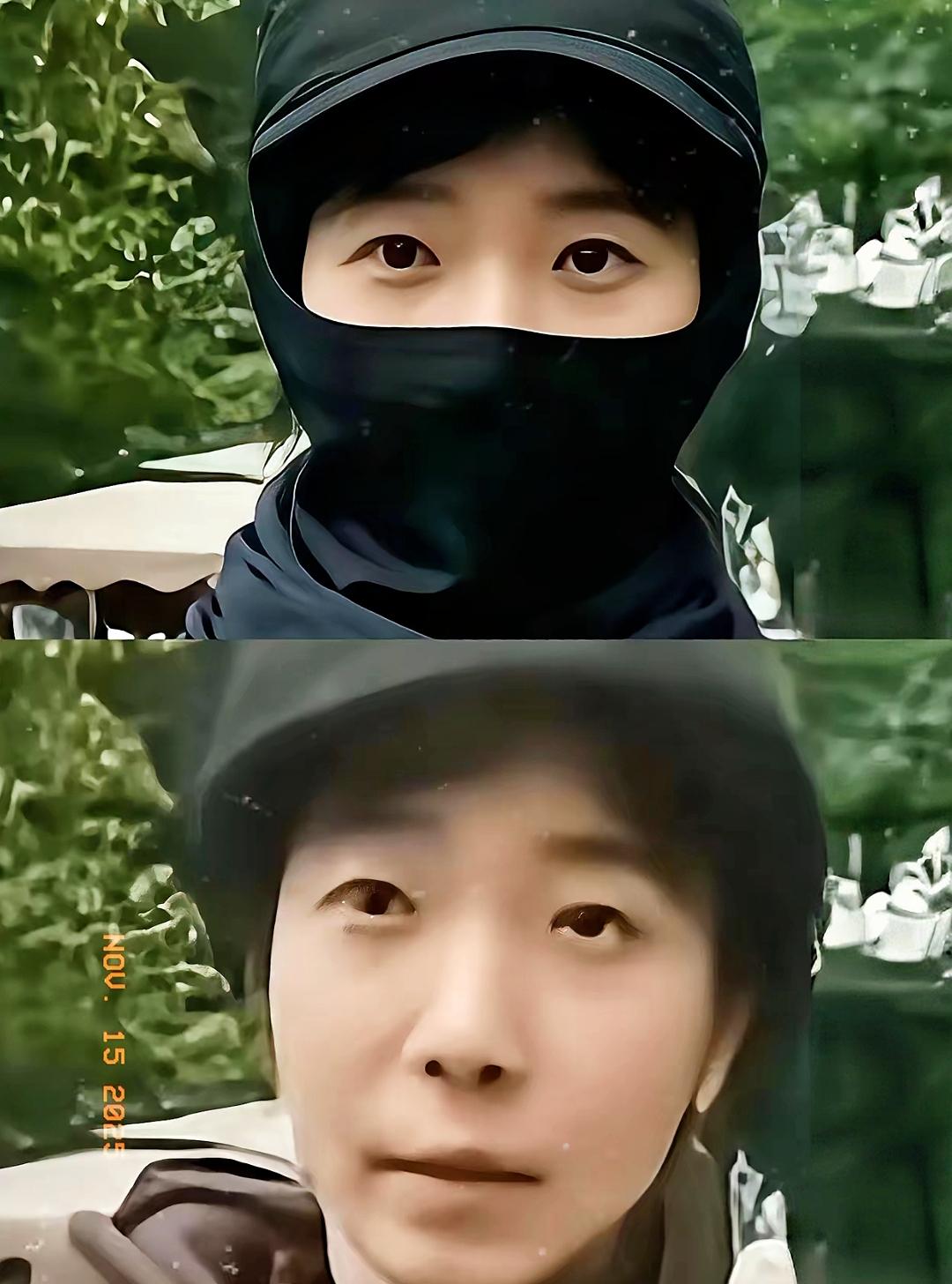 毁坏和平小屋的“贾姐”，真是让人意外。照片中的她，是个瘦小的姑娘。按理说，