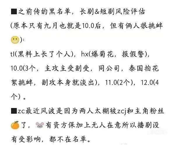 🈲环大陆名单来了