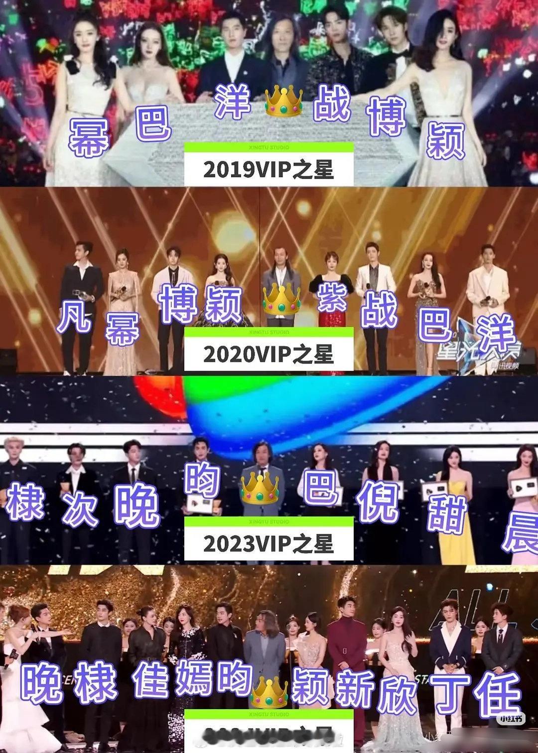 这几年腾讯的vip之星，去年有十个今年不知道有谁😹