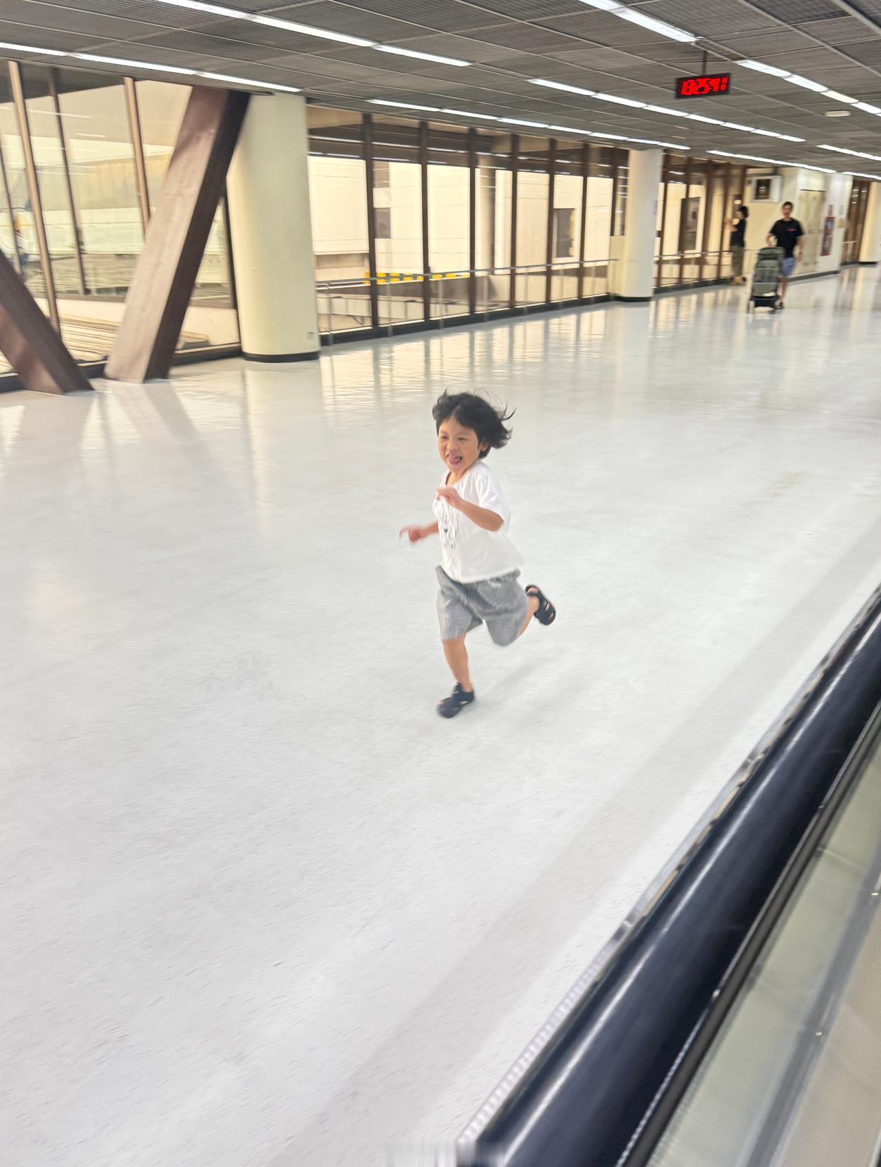 我怀疑球有跑步天赋证据是我跑不过她，甚至我跑在传送带上都跑不过她（我不至