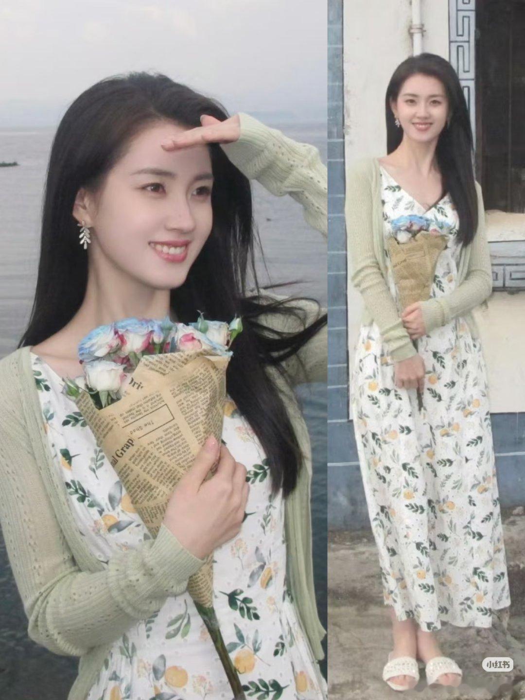 郭宇欣完全是知性大姐姐很有气质和辨识度的美女。