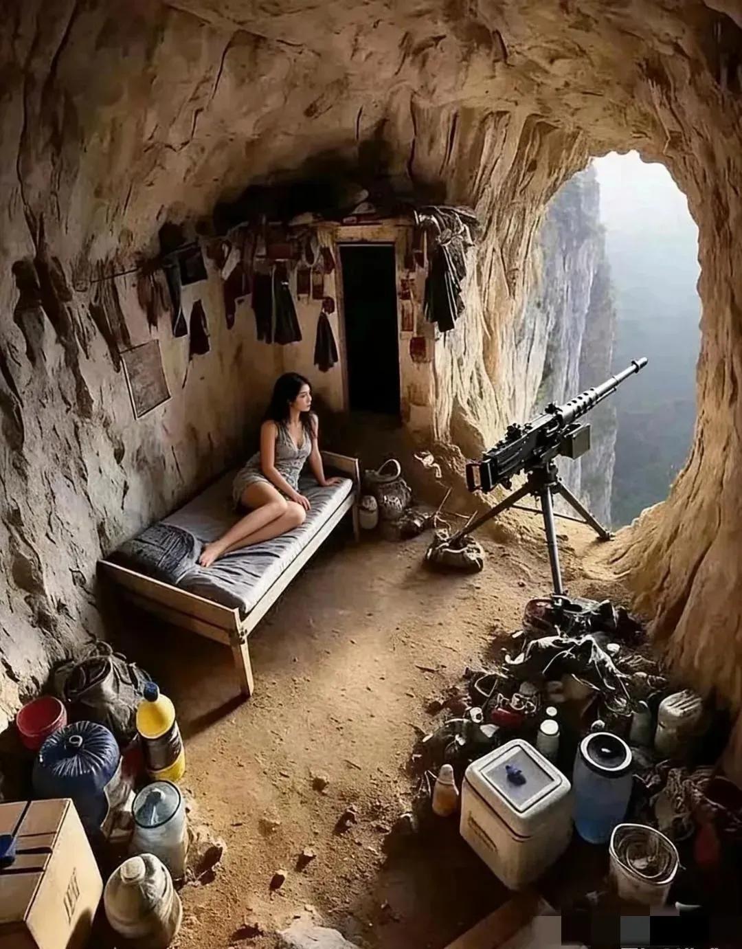 考验耐力的时候到了！没电没网，一个月给你五万，你愿意在这个山洞住多久？.