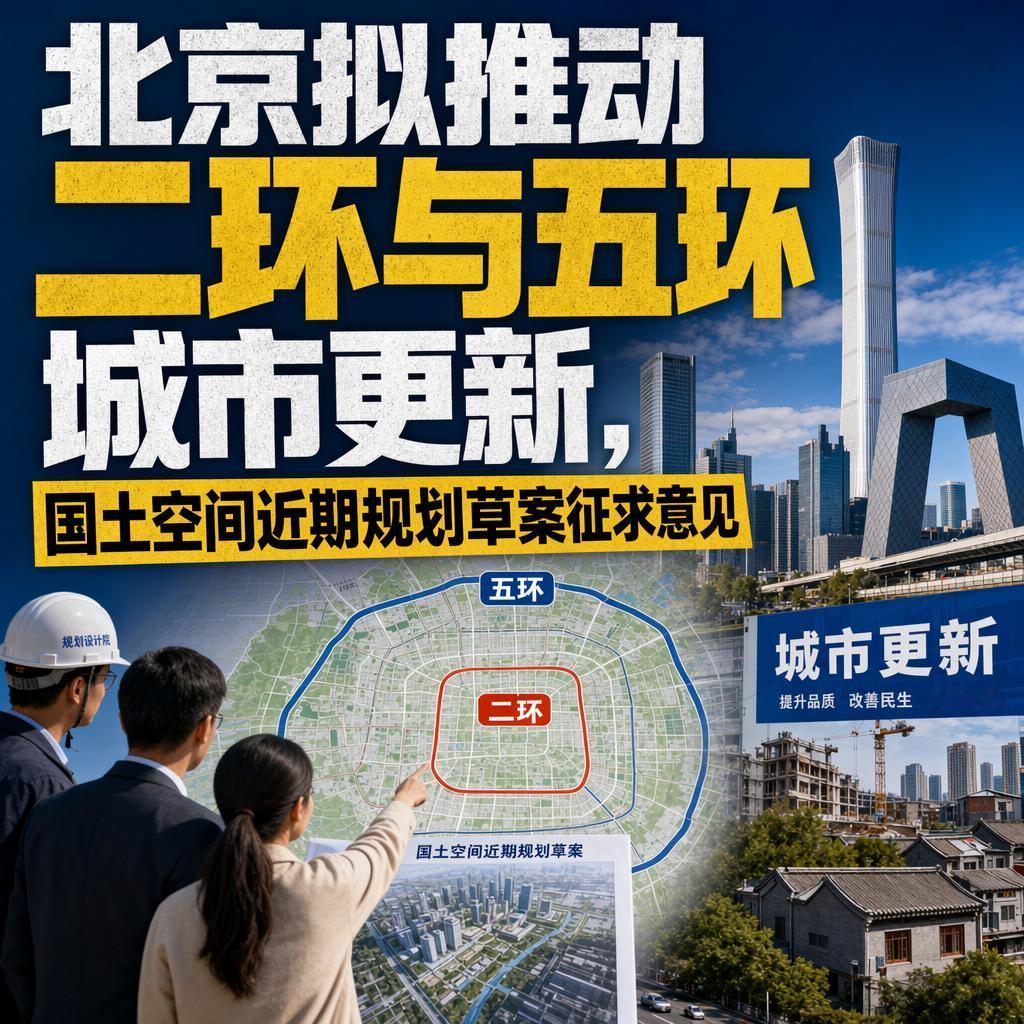 问大家一个问题：你家住在几环？这个看似闲聊的问题，可能藏着未来五年北京最大的机