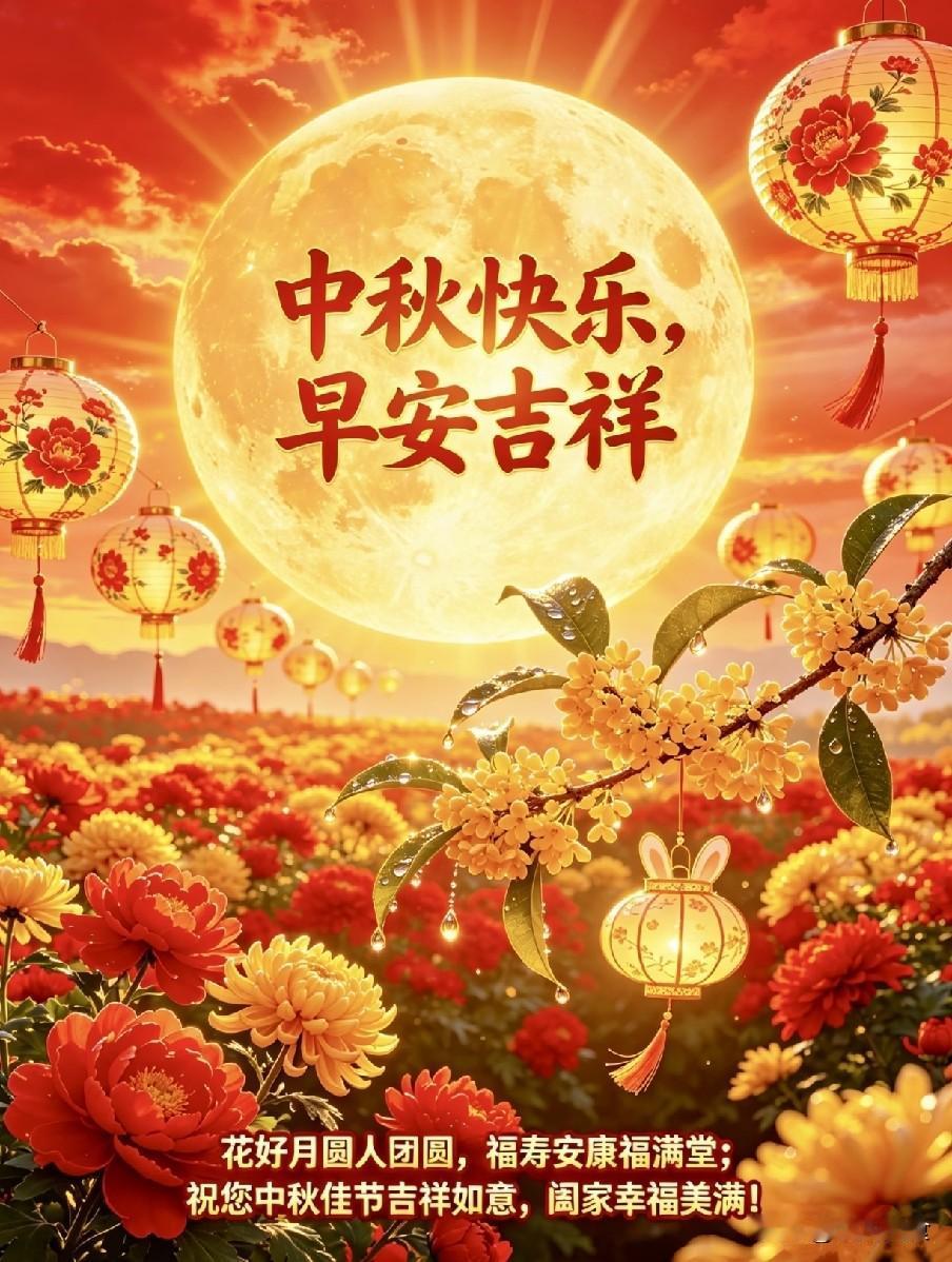 不是迷信！今日中秋节，白天7禁忌，晚上5注意，别忘了告诉家人金秋月圆，中秋